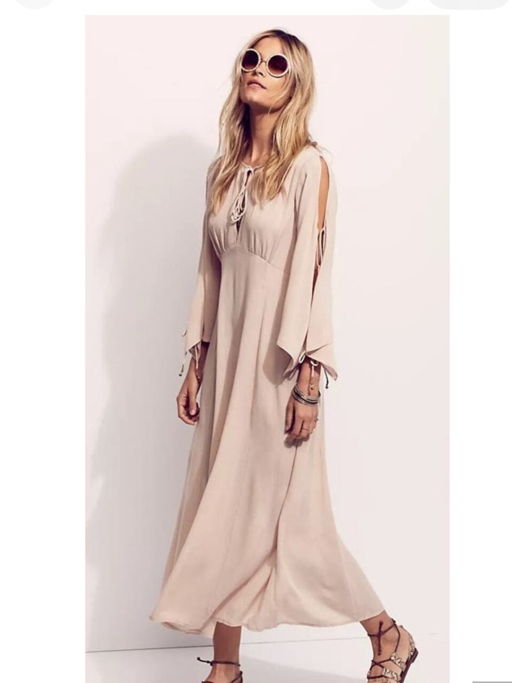 NWOT Free People prettiest thing midi dress